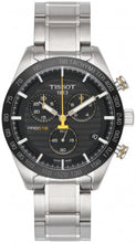 Load image into Gallery viewer, Tissot PRS 516 Chronograph Black Dial Silver Steel Strap Watch For Men - T100.417.11.051.00