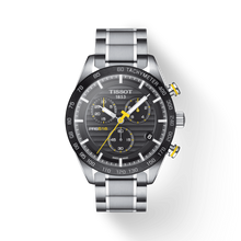 Load image into Gallery viewer, Tissot PRS 516 Chronograph Black Dial Silver Steel Strap Watch For Men - T100.417.11.051.00