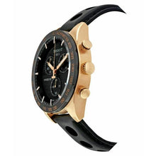 Load image into Gallery viewer, Tissot PRS 516 Chronograph Black Dial Black Leather Strap Watch For Men - T100.417.36.051.00