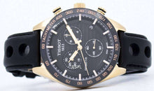 Load image into Gallery viewer, Tissot PRS 516 Chronograph Black Dial Black Leather Strap Watch For Men - T100.417.36.051.00