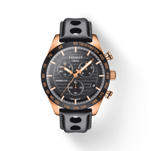Load image into Gallery viewer, Tissot PRS 516 Chronograph Black Dial Black Leather Strap Watch For Men - T100.417.36.051.00