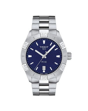 Load image into Gallery viewer, Tissot PR 100 Sport Blue Dial Silver Steel Strap Watch For Men - T101.610.11.041.00