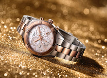 Load image into Gallery viewer, Tissot PR 100 Sport Chic Chronograph Mother of Pearl Dial Two Tone Steel Strap Watch for Women - T101.917.22.151.00
