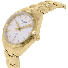 Load image into Gallery viewer, Tissot T Classic PR 100 Lady White Dial Gold Steel Strap Watch for Women - T101.210.33.031.00