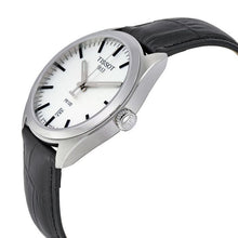 Load image into Gallery viewer, Tissot T Classic PR 100 White Dial Black Leather Strap Watch for Men - T101.410.16.031.00