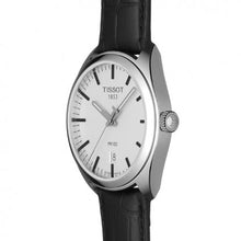 Load image into Gallery viewer, Tissot T Classic PR 100 White Dial Black Leather Strap Watch for Men - T101.410.16.031.00