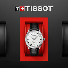 Load image into Gallery viewer, Tissot T Classic PR 100 White Dial Black Leather Strap Watch for Men - T101.410.16.031.00