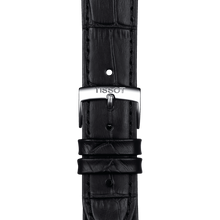 Load image into Gallery viewer, Tissot T Classic PR 100 White Dial Black Leather Strap Watch for Men - T101.410.16.031.00