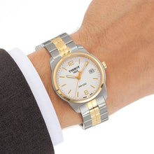 Load image into Gallery viewer, Tissot T Classic PR 100 White Dial Two Tone Steel Strap Watch for Men - T101.410.22.031.00