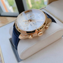 Load image into Gallery viewer, Tissot T Classic PR 100 Chronograph Silver Dial Black Leather Strap Watch for Men - T101.417.36.031.00