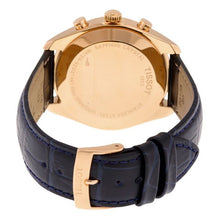 Load image into Gallery viewer, Tissot T Classic PR 100 Chronograph Silver Dial Black Leather Strap Watch for Men - T101.417.36.031.00