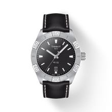 Load image into Gallery viewer, Tissot PR 100 Sport Quartz Black Dial Black Leather Strap Watch For Men - T101.610.16.051.00