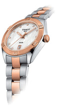 Load image into Gallery viewer, Tissot PR 100 Sport Chic Diamonds Mother of Pearl Dial Two Tone Steel Strap Watch for Women - T101.910.22.116.00