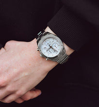 Load image into Gallery viewer, Tissot PR 100 Sport Chic Chronograph Silver Dial Silver Steel Strap Watch for Women - T101.917.11.031.00