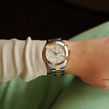 Load image into Gallery viewer, Tissot PR 100 Sport Chic Chronograph Diamonds Mother of Pearl Dial Two Tone Steel Strap Watch for Women - T101.917.22.116.00