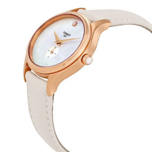 Load image into Gallery viewer, Tissot T Lady Bella Ora Mother of Pearl Dial Cream Leather Strap Watch for Women - T103.310.36.111.00
