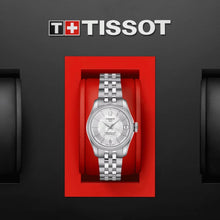 Load image into Gallery viewer, Tissot Ballade Powermatic 80 Automatic Mother of Pearl Dial Silver Steel Strap Watch For Women - T108.208.11.117.00