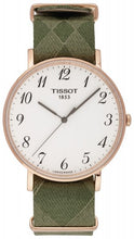 Load image into Gallery viewer, Tissot T Classic Everytime White Dial Green Nylon Strap Watch for Men - T109.610.38.032.00