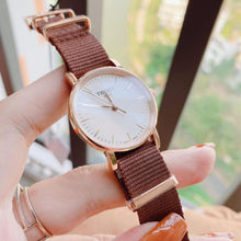 Load image into Gallery viewer, Tissot Everytime Desire White Dial Maroon NATO Strap Watch for Women - T109.210.37.031.00