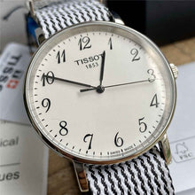 Load image into Gallery viewer, Tissot T Classic Everytime Medium White Dial Two Tone NATO Strap Watch for Women - T109.410.18.032.00