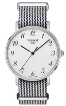 Load image into Gallery viewer, Tissot T Classic Everytime Medium White Dial Two Tone NATO Strap Watch for Women - T109.410.18.032.00