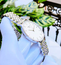 Load image into Gallery viewer, Tissot T Classic Everytime Large White Dial Silver Steel Strap Watch for Men - T109.610.11.031.00