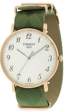 Load image into Gallery viewer, Tissot T Classic Everytime White Dial Green Nylon Strap Watch for Men - T109.610.38.032.00