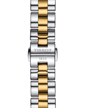 Load image into Gallery viewer, Tissot T Wave Lady White Mother of Pearl Dial Two Tone Steel Strap Watch For Women - T112. 210. 22. 113. 00