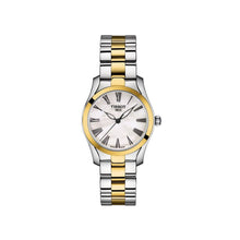 Load image into Gallery viewer, Tissot T Wave Quartz Mother of Pearl Dial Two Tone Steel Strap Watch for Women - T112.210.22.113.00