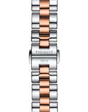 Load image into Gallery viewer, Tissot T Wave Mother of Pearl Dial Two Tone Steel Strap Watch For Women - T112.210.22.113.01