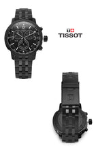 Load image into Gallery viewer, Tissot PRC 200 Chronograph Black Dial Black Steel Strap Watch For Men - T114.417.33.057.00
