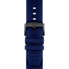 Load image into Gallery viewer, Tissot T Race Chronograph Blue Dial Blue Silicone Strap Watch For Men - T115.417.37.041.00