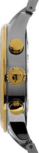 Load image into Gallery viewer, Tissot T Sport Chrono XL Classic Gold Dial Two Tone Steel Strap Watch for Men - T116.617.22.021.00