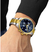 Load image into Gallery viewer, Tissot Chrono XL Classic Blue Dial Two Tone Steel Strap Watch for Men - T116.617.22.041.00