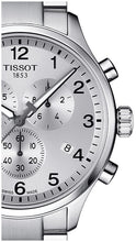 Load image into Gallery viewer, Tissot Chrono XL Classic Silver Dial Silver Steel Strap Watch For Men - T116.617.11.037.00