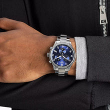 Load image into Gallery viewer, Tissot T Sport Chrono XL Classic Blue Dial Silver Steel Strap Watch For Men - T116.617.11.047.01