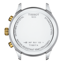 Load image into Gallery viewer, Tissot T Sport Chrono XL Classic Gold Dial Two Tone Steel Strap Watch for Men - T116.617.22.021.00
