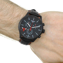 Load image into Gallery viewer, Tissot T Sport Chrono XL NBA Teams Special Chicago Bulls Edition Black Dial Black Leather Strap Watch for Men - T116.617.36.051.00