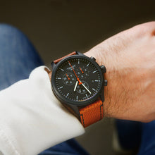 Load image into Gallery viewer, Tissot Chrono XL NBA Special Edition Black Dial Brown Leather Strap Watch for Men - T116.617.36.051.12