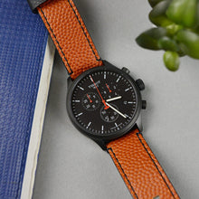 Load image into Gallery viewer, Tissot Chrono XL NBA Special Edition Black Dial Brown Leather Strap Watch for Men - T116.617.36.051.12
