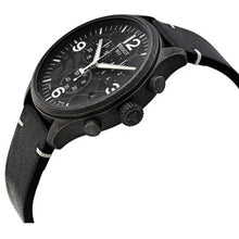 Load image into Gallery viewer, Tissot Chrono XL Vintage Black Dial Black Leather Strap Watch For Men - T116.617.36.052.00