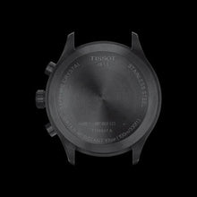 Load image into Gallery viewer, Tissot Chrono XL Vintage Chronograph Black Dial Black Leather Strap Watch For Men - T116.617.36.052.02