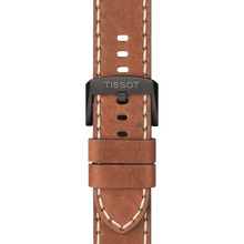 Load image into Gallery viewer, Tissot T Sport Chrono XL Black Dial Brown Leather Strap Watch For Men - T116.617.36.057.00