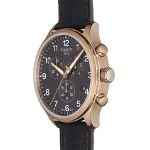 Load image into Gallery viewer, Tissot T Sport Chrono XL Classic Brown Dial Brown Leather Strap Watch For Men - T116.617.36.057.01