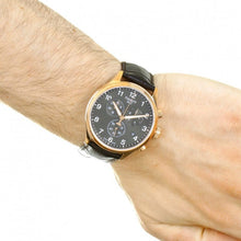 Load image into Gallery viewer, Tissot T Sport Chrono XL Classic Brown Dial Brown Leather Strap Watch For Men - T116.617.36.057.01