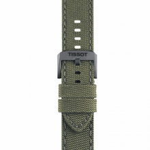Load image into Gallery viewer, Tissot T Sport Chrono XL Beige Dial Khakhi Green Nylon Strap Watch for Men - T116.617.33.267.00