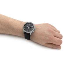 Load image into Gallery viewer, Tissot Chrono XL Classic Black Dial Black Leather Strap Watch For Men - T116.617.16.057.00