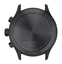 Load image into Gallery viewer, Tissot Chrono XL Vintage Black Dial Black Leather Strap Watch For Men - T116.617.36.052.00