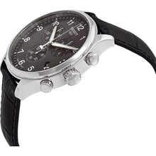 Load image into Gallery viewer, Tissot Chrono XL Classic Black Dial Black Leather Strap Watch For Men - T116.617.16.057.00