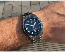 Load image into Gallery viewer, Tissot Seastar 1000 Blue Dial Silver Steel Strap Watch For Men - T120.410.11.041.00